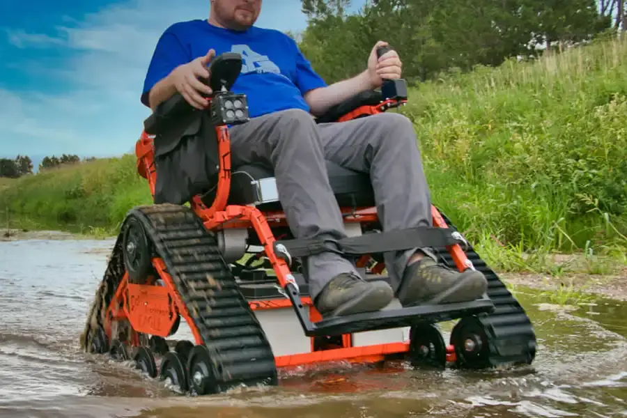 All Terrain Tracked Wheelchair