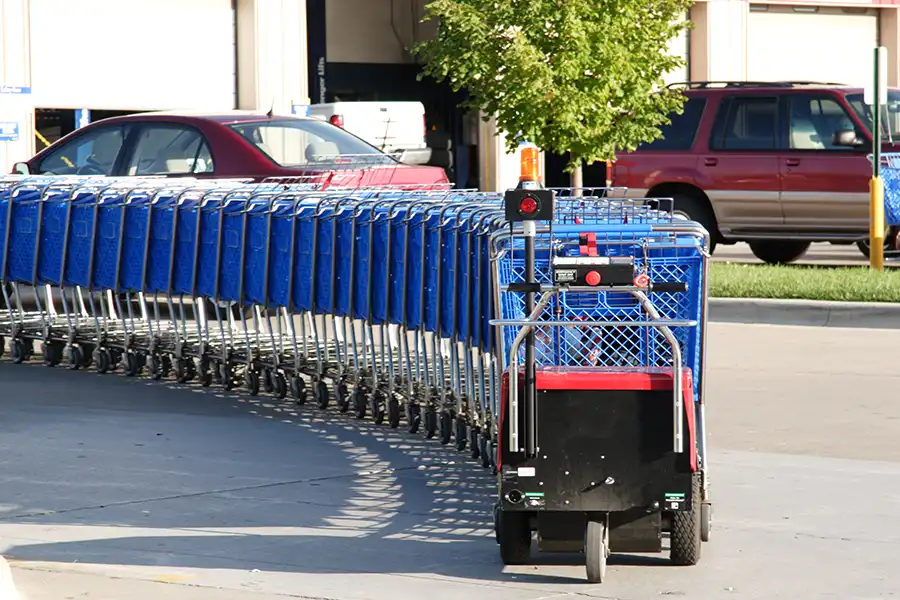 Powered Pusher/Puller Cart Assistant.