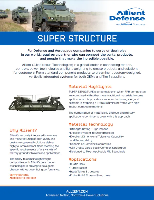 Super Structure Composites Flyer