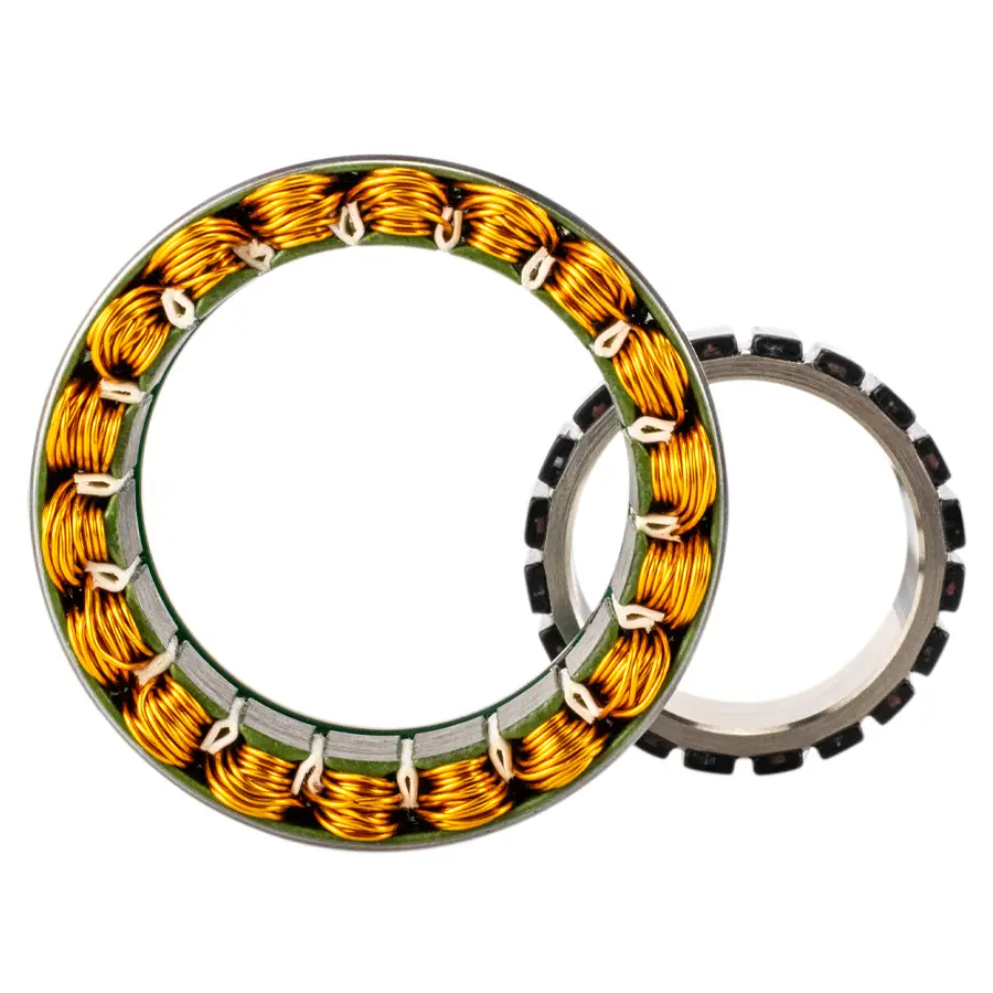 Allient Electroflux Series inner rotor frameless torque motor for high-performance motion applications