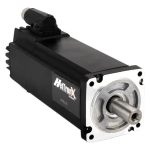 HeiMotion® HeiTronX Economy Integrated Servo Motors in compact brushless DC motor configuration for precision motion control.