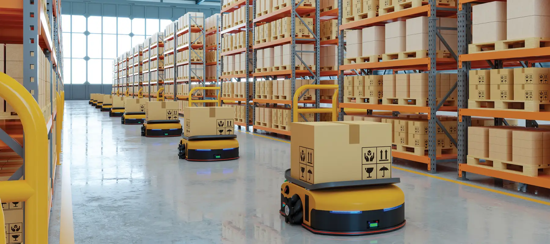 Electric-Traction-and-Steering-for-Robotic-Vehicles-Warehouse