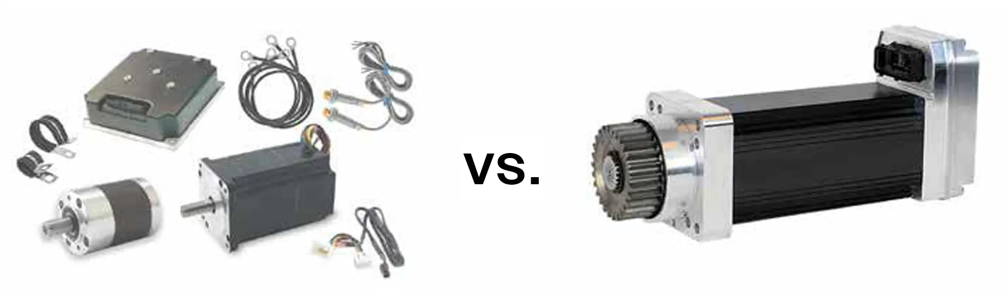 EPS steering motor actuator vs. components
