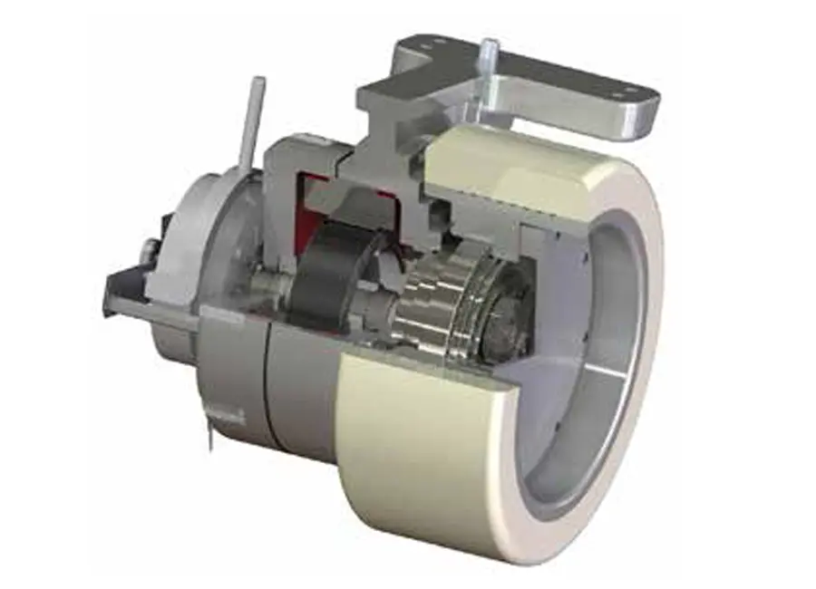 on-wheel traction-wheel drive