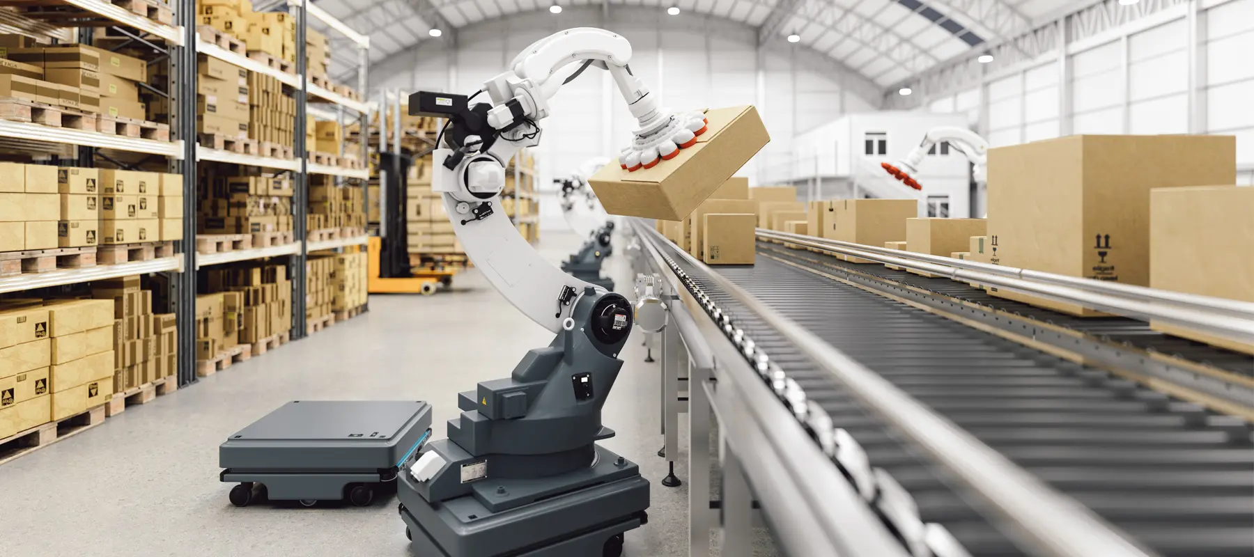 Automated warehouse vehicle