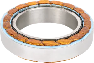 Slotless frameless motor