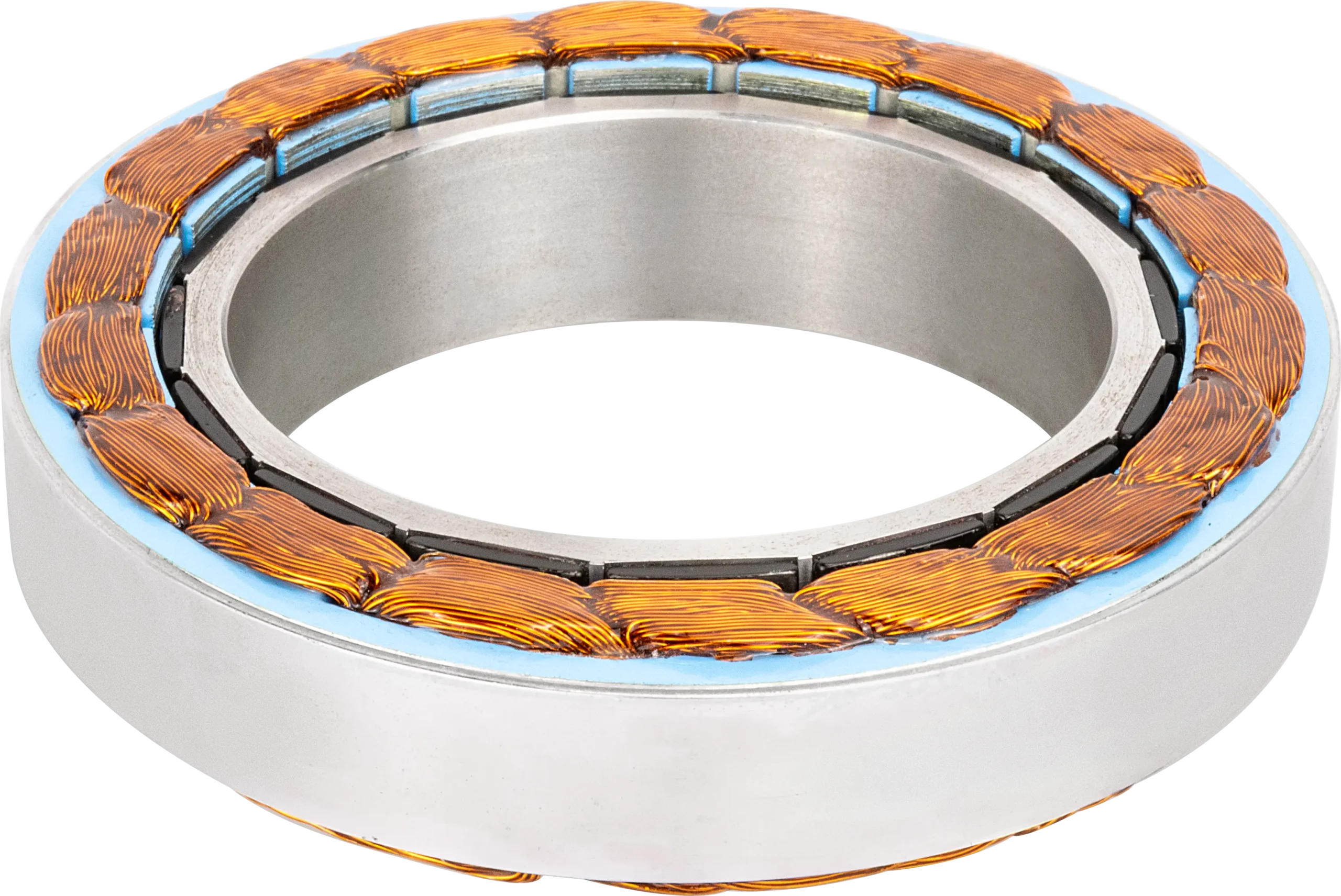 Slotless frameless motor