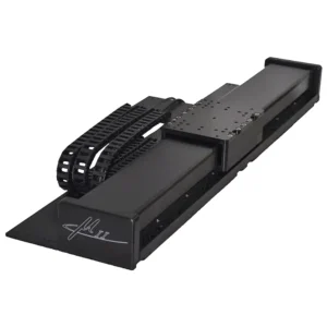 Micron 2 Single Ball Rail X Stage showing high-precision linear motion for accurate X-axis positioning in automation and precision systems.
