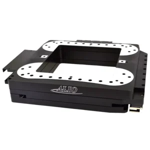 Open-Centered Monolithic XY Stage with clear central aperture for high-precision two-axis positioning in optical and automation systems.