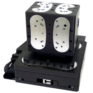 High Load and Force Pneumatic Brake Z Stage showing heavy-duty vertical positioning with pneumatic braking for robust automation and motion control.