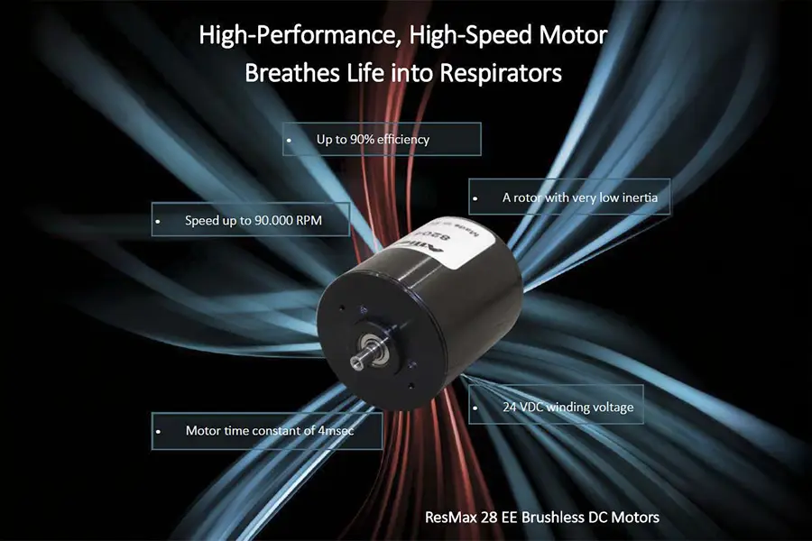 High-Perfromance, High-Speed Motor, ResMax 28 EE Brushless DC Motor