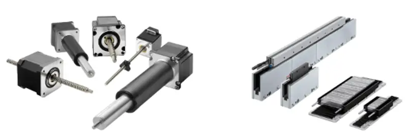 a ball screw or direct drive impacts minimum step size.
