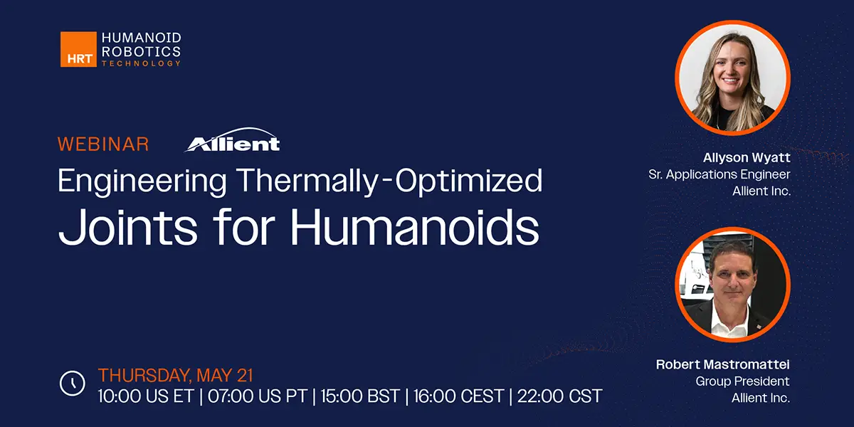 Humanoid robotics webinar