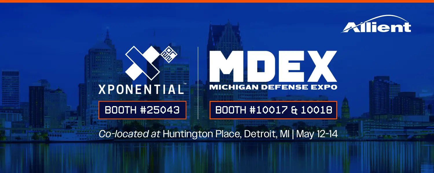Allient Inc. to Showcase Latest Motion Technologies at XPONENTIAL and MDEX 2026