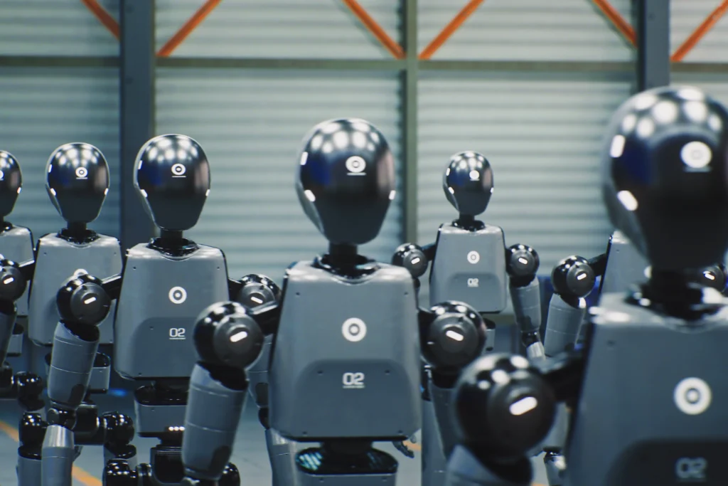 Humanoid robots in industrial environment