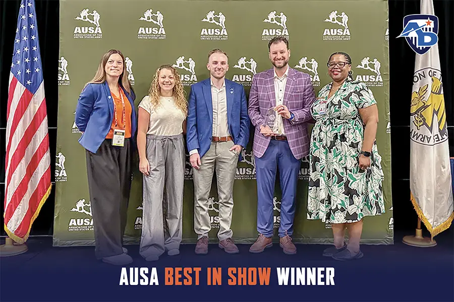 Allient Defense winning Best in Show at AUSA
