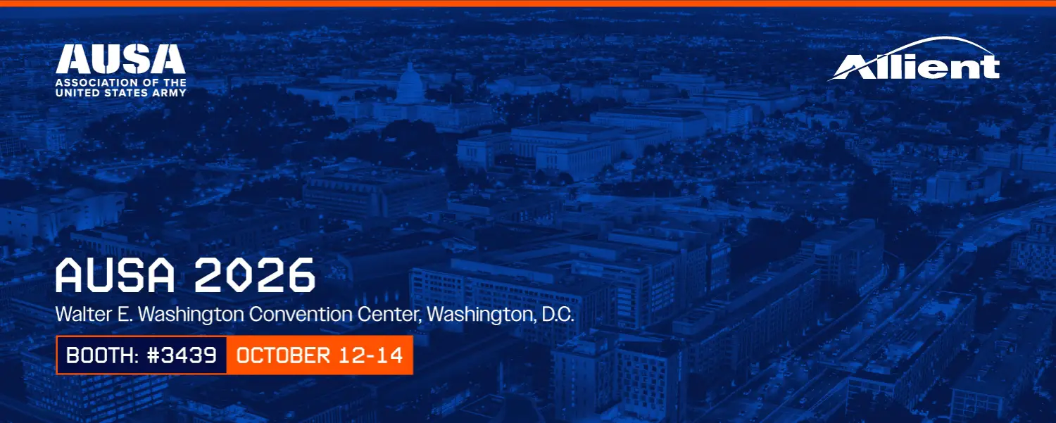 Allient will exhibit at AUSA 2026
